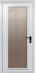 Однопольная дверь eiw-60 с максимальным стеклом (цвет светло-серый RAL 7047)