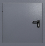 Одностворчатый квадратный люк ei-60 (цвет темно-серый RAL 7015)