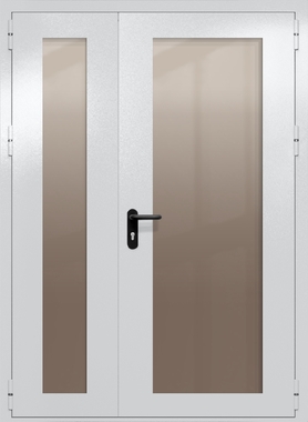 Полуторапольная дверь eiw-60 с максимальными стеклами (цвет светло-серый RAL 7047) Полуторапольная дверь eiw-60 с максимальными стеклами (цвет светло-серый RAL 7047)