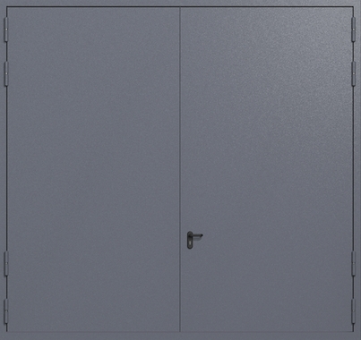 Распашные крупногабаритные ворота ei-60 (цвет темно-серый RAL 7015) Распашные крупногабаритные ворота ei-60 (цвет темно-серый RAL 7015)